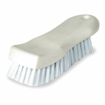 TOUGH GUY Scrub Brush 6 3/4 in Brush L, 1VAD8