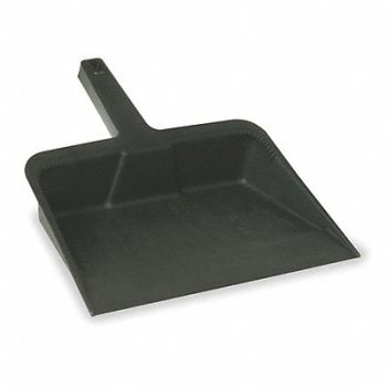 TOUGH GUY Handheld Dust Pan Black, 1VAJ7