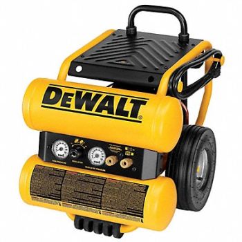 DEWALT Portable Air Compressor 4 gal Twin Stack, 1VAN9