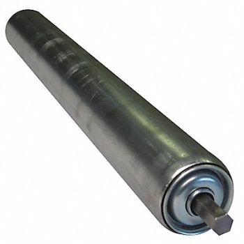 ASHLAND CONVEYOR Conveyor Roller Steel 39 BF, 1VBJ8