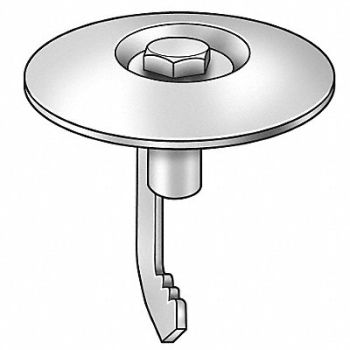 GRAINGER APPROVED Grating Clip Close Mesh 2 H PK50, 1VCB6