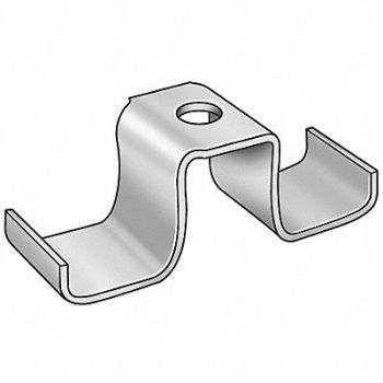GRAINGER APPROVED Grating Clip Saddle 1 1/2 H PK100, 1VCD8