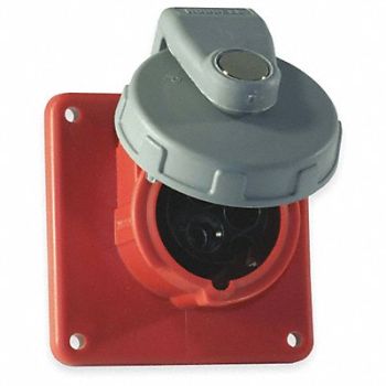 HUBBELL IEC Pin and Sleeve Receptacle 20A 480V, 1VCK1