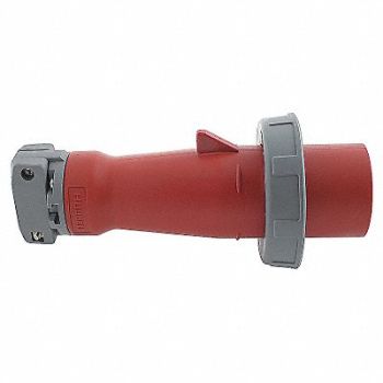 HUBBELL IEC Pin and Sleeve Plug 2P 3W 60A 480V, 1VCL7