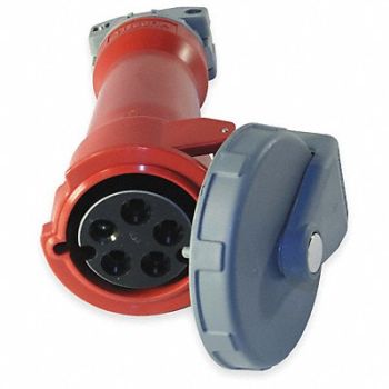 HUBBELL IEC Pin and Sleeve Connector 20A 480V, 1VCR2