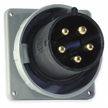 HUBBELL IEC Pin and Sleeve Inlet 60A 347/600V, 1VCT1