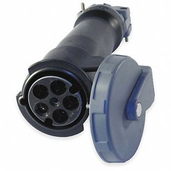 HUBBELL IEC Pin and Sleeve Connector 60A 600V, 1VCT2