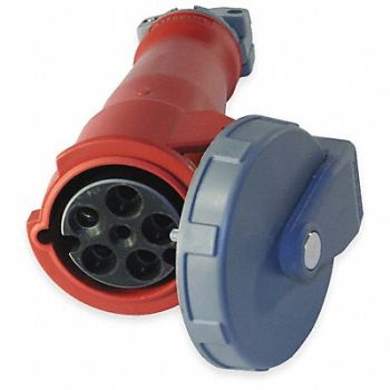 HUBBELL IEC Pin and Sleeve Connector 60A 480V, 1VCT6