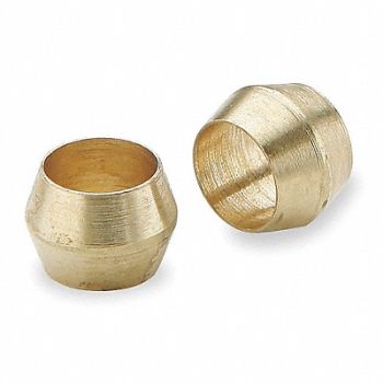 PARKER Sleeve Brass Comp 5/8In PK10, 2P214