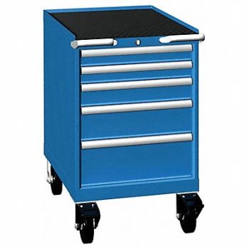 LISTA ModDrwrCab 33.5 x22 x28.5 BrtBl 5Drwr, 1VD84