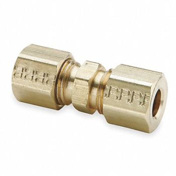PARKER Union Brass Comp 3/16In PK10, 1VDB2