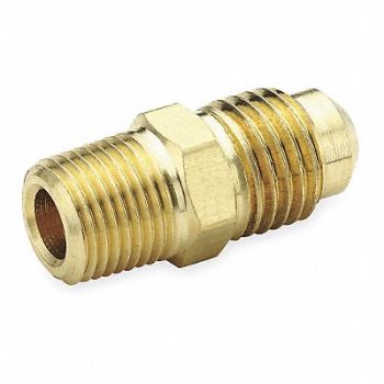 PARKER Male Connector 45 Deg Tube x MNPT PK10, 2P185