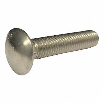 GRAINGER APPROVED CrrgBlt SStl Pln 1 3/4in Sqr PK25, 1VE20