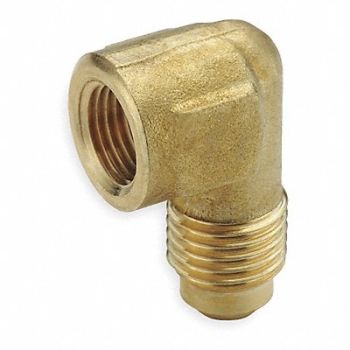 PARKER Female Elbow Brass Tube x FNPT PK10, 1VEB4