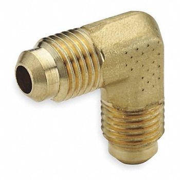 PARKER Union Elbow Brass Tube 1/4 in PK10, 2P167