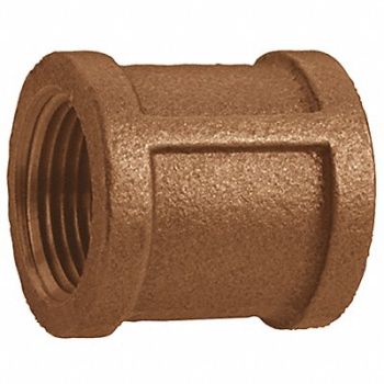 GRAINGER APPROVED Coupling Red Brass 3 in FNPT Class 125, 1VFF5
