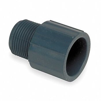 GRAINGER APPROVED Male Adapter 4 x 4 in Schedule 80, 1VFK6