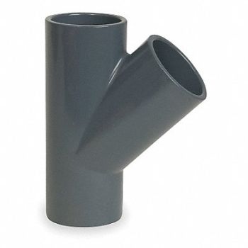 GRAINGER APPROVED Wye 4 in Pipe Size Schedule 80 Socket, 1VGZ2