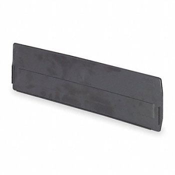 QUANTUM STORAGE SYSTEMS Divider 11 in Black 6 PK6, 12R262