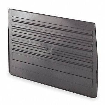 QUANTUM STORAGE SYSTEMS Divider 16 3/4 in Black 1, 1VH15