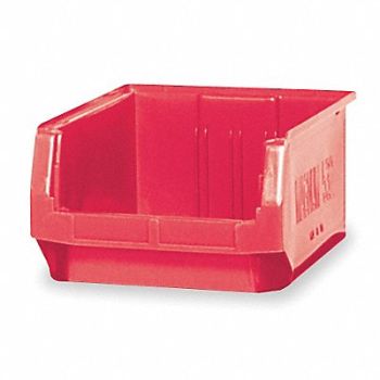 QUANTUM STORAGE SYSTEMS F8681 Bin Red Polyethylene 7 7/8 in, 1VH47