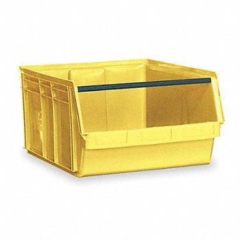 QUANTUM STORAGE SYSTEMS F8679 Bin Yellow Polyethylene 11 7/8 in, 1VH60