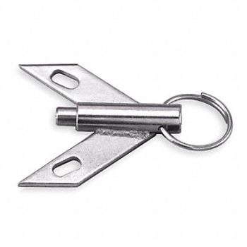 HAMILTON Caster Swivel Lock Plate 1/2 in., 1VHJ1