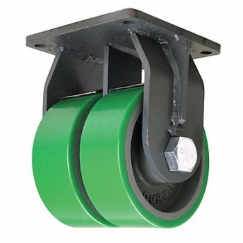 HAMILTON Standard Plate Caster Rigid 5000 lb., 1VHK4