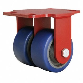 HAMILTON Standard Plate Caster Rigid 1200 lb., 1VHR2