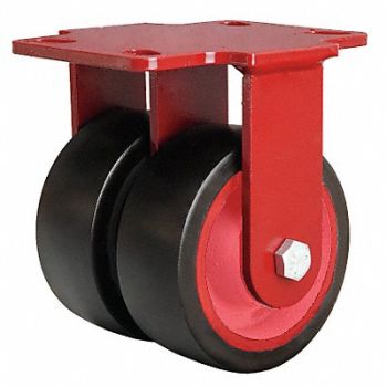 HAMILTON Standard Plate Caster Rigid 600 lb., 1VHR4