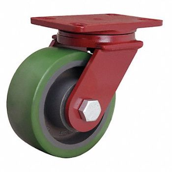 GRAINGER APPROVED Standard Plate Caster Swivel 1650 lb., 489A69