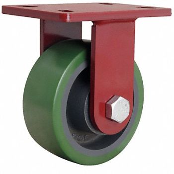 HAMILTON Standard Plate Caster Rigid 1600 lb., 1VHT7