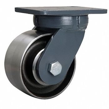 HAMILTON Kingpinless Plate Caster Swivel 6000 lb., 1VHW3