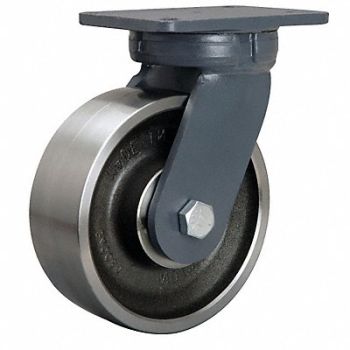 HAMILTON Kingpinless Plate Caster Swivel 6000 lb., 1VHW9