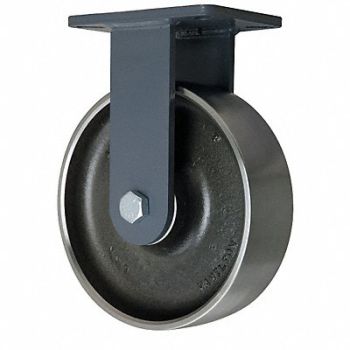 HAMILTON Kingpinless Plate Caster Rigid 6000 lb., 1VHX7