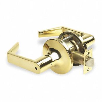 YALE Lever Lockset Mechanical Privacy Grade 2, 1VHZ3