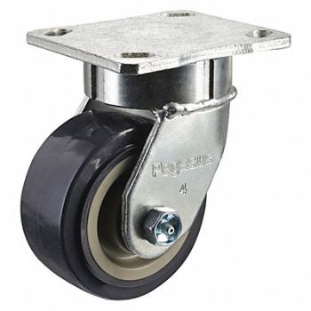 GRAINGER APPROVED Kingpinless Plate Caster Swivel 600 lb., 1VJB5