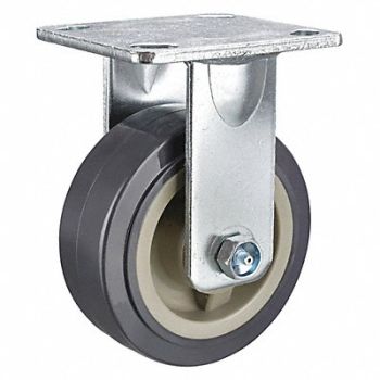 GRAINGER APPROVED Standard Plate Caster Rigid 750 lb., 1VJB6