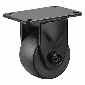 GRAINGER APPROVED Standard Plate Caster Rigid 800 lb., 1VJD8