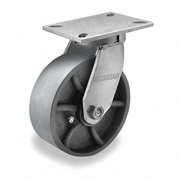 COLSON Kingpinless Plate Caster Swvl 5400 lb., 1VJH1