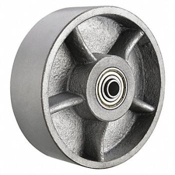 GRAINGER APPROVED Iron Tread Wheel 8 1500 lb., 1VJL5