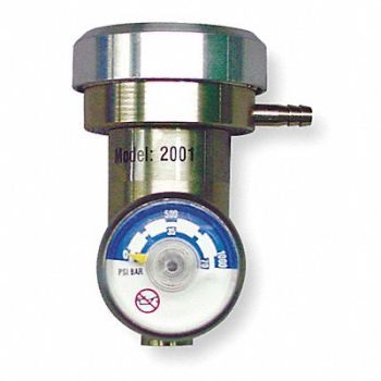 INDUSTRIAL SCIENTIFIC Gas Regulator Demand Flow, 1VL24
