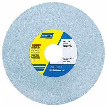NORTON Grinding Wheel T1 7x1/4x1.25 CA 60G PK5, 1VTW6