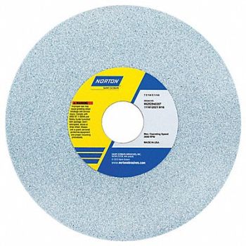 NORTON Grinding Wheel T1 7x1/4x1.25 CA 46G PK5, 1VTW8