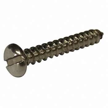 GRAINGER APPROVED Scrw Sz #10 18-8SS 1 L PK100, 1VU26
