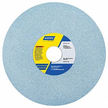 NORTON Grinding Wheel T1 8x3/4x1.25 CA 60G PK5, 1VUG9