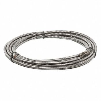 RIDGID Drain Cleaning Cable 5/16 in Dia 25 ft L, 1VUW8