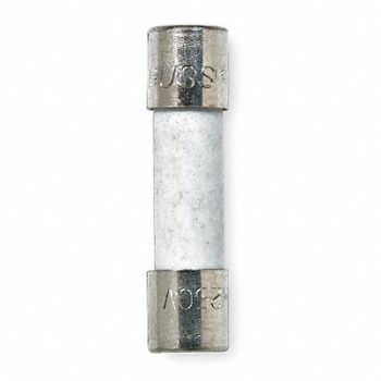 BUSSMANN Fuse 80mA Ceramic S501 Series PK5, 2AAL3