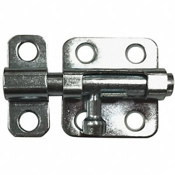 GRAINGER APPROVED Window Barrel Bolt Zinc, 1VZV3