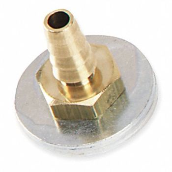DWYER Static Pressure Fitting For 1/8 to3/16, 1W397
